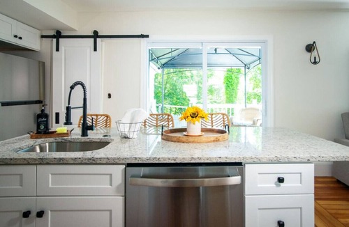 Billerica House | Lakeview Getaway with Hot Tub