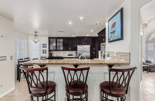 Arrowhead Lakes House | Lakeview: NEW Retreat with Dock and Backyard Lake Views!