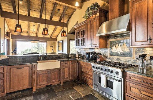 Incline Village House | Lakeview Oasis | Luxury with Hot Tub & Lake Views