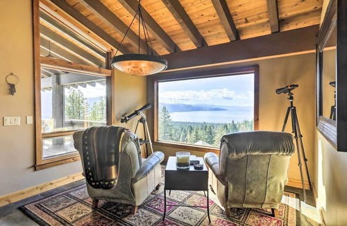 Incline Village House | Lakeview Oasis | Luxury with Hot Tub & Lake Views
