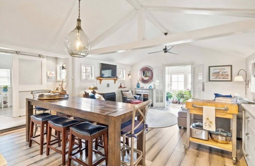 Canandaigua Cottage | Lakeview retreat with beach access. Stylish home just steps from Deep Run Beach.