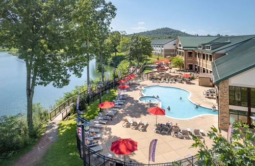 Roanoke Cabin | Lakeview Room | King + Sofa | Pets Allowed