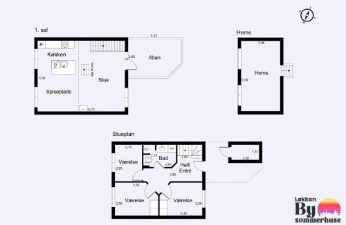 Lokken House | Laksen 64 - Cottage By The Town, Beach, And Golf Course