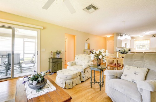 Lynnhaven House | Lanai & Golf Cart: The Villages Vacation Rental!
