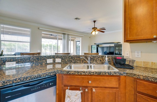 Trafalgar House | Lanai + Pool: Family-Friendly Home in Cape Coral