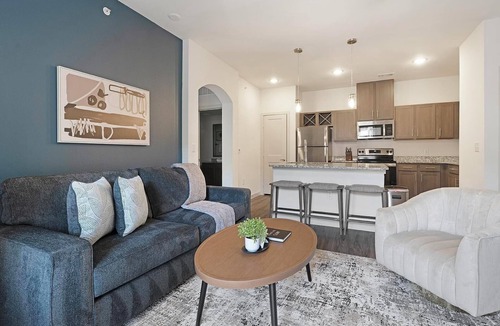 Buda Apartment | Landing | Amazing 1BD, Game Room, Gym