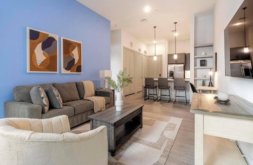 MLK Apartment | Landing | Beautiful 1BD, Game Room, Gym