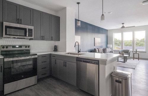 MLK Apartment | Landing | Beautiful 1BD, Pool, Rooftop Lounge