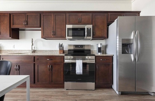 Johnstown Apartment | Landing | Chic 1BD, Clubhouse, Gym