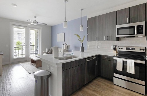 Euless Apartment | Landing | Chic 1BD, Game Room, Gym