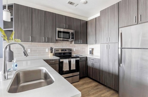 Euless Apartment | Landing | Chic 1BD, Game Room, Gym