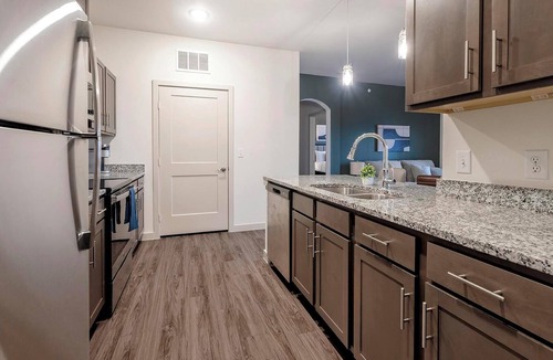 Buda Apartment | Landing | Chic 1BD, Game Room, Gym