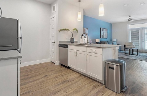 Far North Central Apartment | Landing | Chic 1BD, Gym