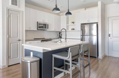 Lower Basin Lake Travis Apartment | Landing | Chic 1BD, Gym, Pool