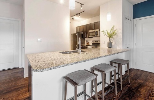 McNeil Apartment | Landing | Chic 1BD, Gym, Clubhouse