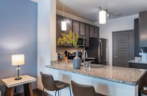 Hurstbourne Apartment | Landing | Chic 1BD, Gym, Clubhouse