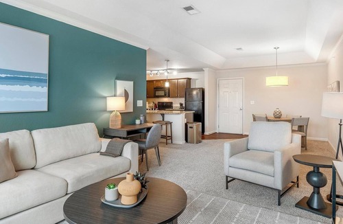 Conestee Apartment | Landing | Chic 1BD, Pool, Courtyard