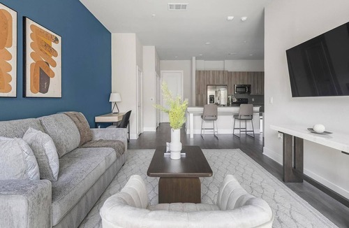 Montopolis Apartment | Landing | Chic 1BD, Pool, Courtyard