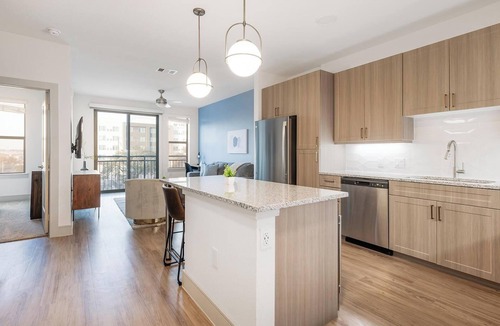 Scofield Farms Apartment | Landing | Chic 1BD, Pool, Gym