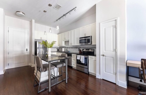 Central Business District Apartment | Landing | Chic 1BD, Rooftop Lounge, Gym