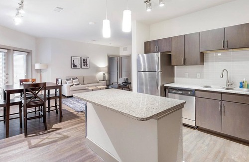 Haltom City Apartment | Landing | Chic 2BD, Clubhouse, Yoga Studio