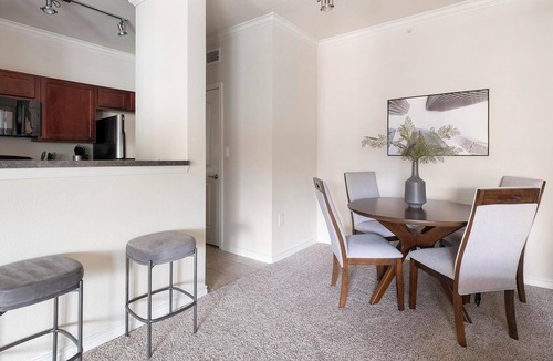 Barker Apartment | Landing | Chic 2BD, Clubhouse, Gym