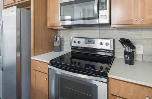 Central Business District Apartment | Landing | Chic 2BD, Game Room, Courtyard