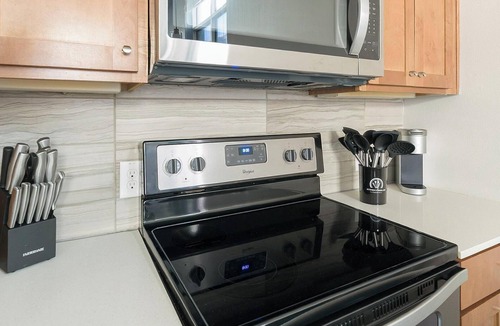 Central Business District Apartment | Landing | Chic 2BD, Game Room, Courtyard