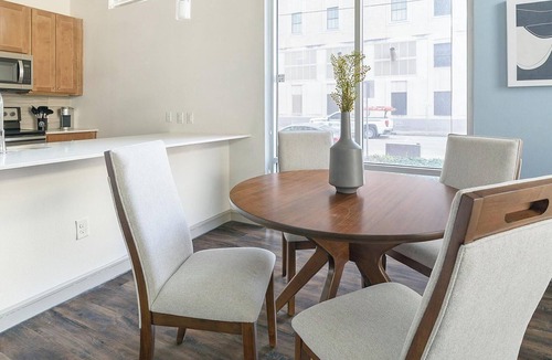 Central Business District Apartment | Landing | Chic 2BD, Game Room, Courtyard