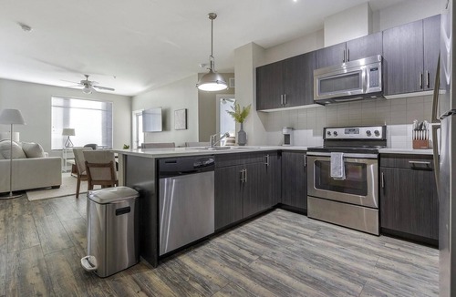 Washington Park West Apartment | Landing | Chic 2BD, Gym, Clubhouse