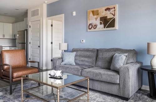 Sugar Hill Apartment | Landing | Chic 2BD, Gym, Yoga Studio