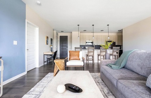 Near Northside Apartment | Landing | Chic 2BD, Pool, Gym