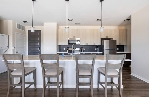 Near Northside Apartment | Landing | Chic 2BD, Pool, Gym