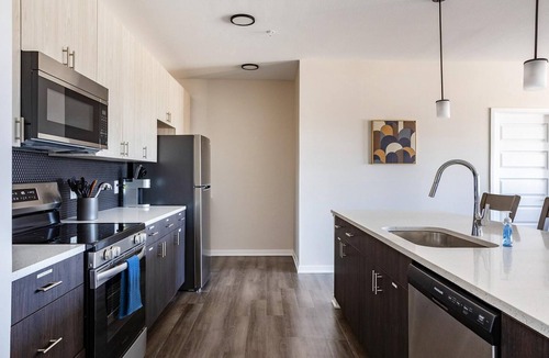 Near Northside Apartment | Landing | Chic 2BD, Pool, Gym