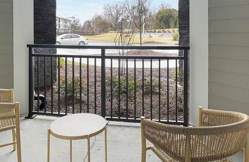 East Raleigh Apartment | Landing | Chic 2BD, Yoga Studio, Gym