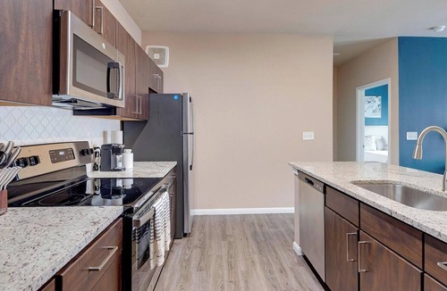 New Braunfels Apartment | Landing | Incredible 1BD, Pool, Gym