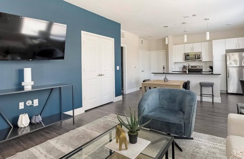 Allen Apartment | Landing | Incredible 1BD, Game Room, Yoga Studio