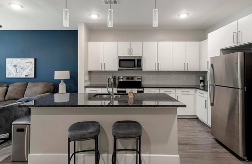 Allen Apartment | Landing | Incredible 1BD, Pool, Yoga Studio