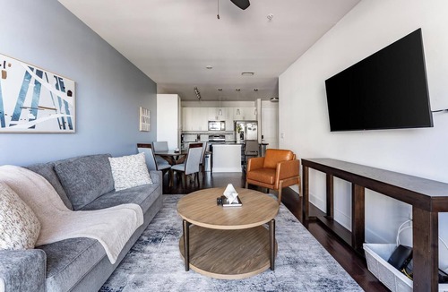 Central Business District Apartment | Landing | Incredible 1BD, Rooftop Lounge, Gym