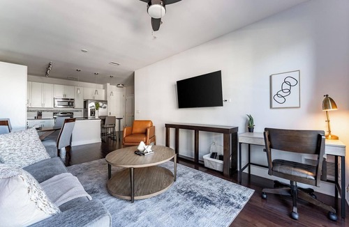 Central Business District Apartment | Landing | Incredible 1BD, Rooftop Lounge, Gym