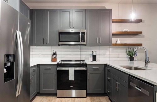 Blue Dome District Apartment | Landing | Modern 1BD, Clubhouse