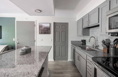 Green Hills Apartment | Landing | Modern 1BD, Courtyard, Pool