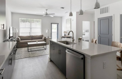 Crestline Heights Apartment | Landing | Modern 1BD, Gym, Pool