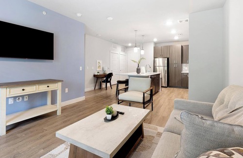 Euless Apartment | Landing | Modern 1BD, Gym, Game Room