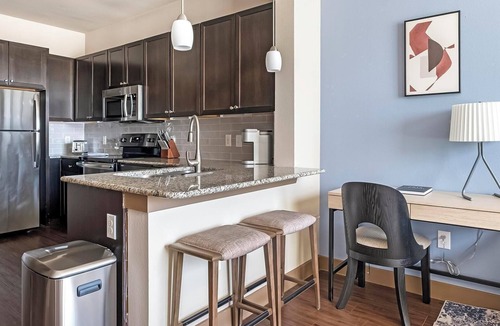 Barker Apartment | Landing | Modern 1BD, Pool, Clubhouse