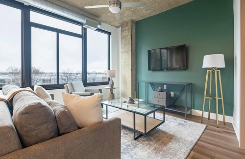 Baileys Crossroads Apartment | Landing | Modern 1BD, Gym, Game Room