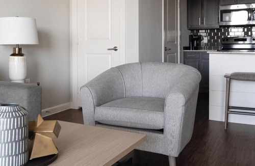 Buda Apartment | Landing | Modern 1BD, Yoga Studio, Gym