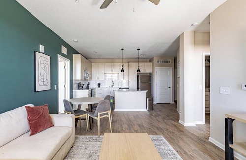 Kenton Apartment | Landing | Modern 2BD, Pool, Yoga Studio