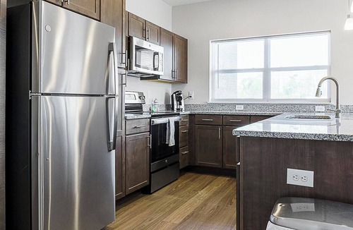 Cartersburg Apartment | Landing | Modern 2BD, Courtyard, Pool