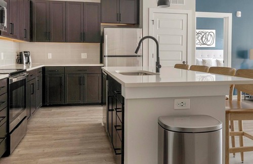 Sugar Hill Apartment | Landing | Modern 2BD, Yoga Studio, Gym